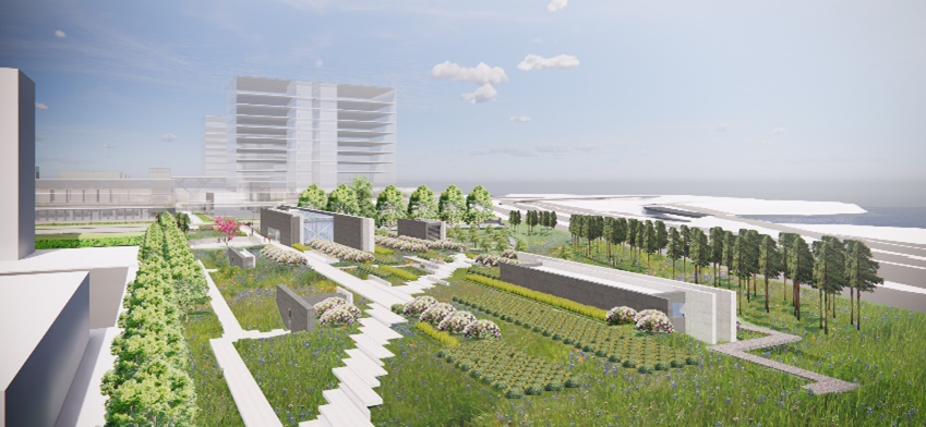 Voir l'image agrandie du nouvelle conception du Centre énergétique de Gatineau modernisé.