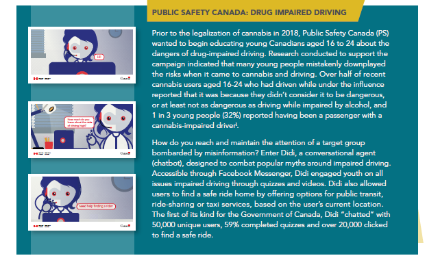 Image of Public Safety Canada campaign: Drug Impaired Driving, description below