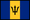 drapeau du pays - Barbade