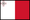 drapeau du pays - Malte