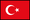 drapeau du pays - Turquie