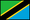 drapeau du pays - Tanzanie, République unie de