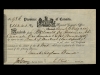 Image 5 - Reçu signé par E.F. Taché, receveur général, province du Canada.